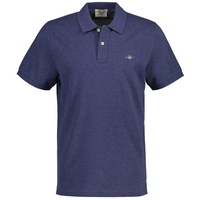 GANT Reg Shield Kurzarm-poloshirt Dark Jeansblue Melange M