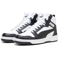 Puma Rebound v6 High-Top Sneaker 01 white/black/shadow gray/white 44.5