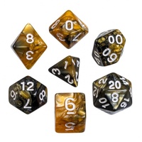 Philos 7793 - Würfel, oblivion, gelb, 7er Beutel