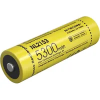 Nitecore NL2153 21700 Li-Ion Akku 3,6V 5300mAh mit 8A