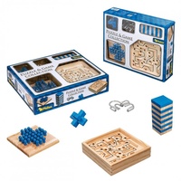 Philos 3090 - Spielesammlung 5in1, Puzzle & Game Collection