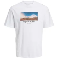 JACK & JONES Herren Rundhals T-Shirt JORVESTERBRO PHOTO Regular