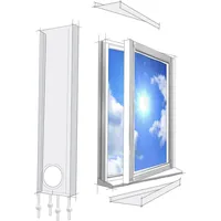 Lifetime Air Fensterabdichtung 320cm Für Mobile Klimageräte und Abluft-Wäschetrockner,