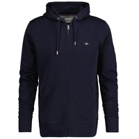 GANT Reg Shield Reißverschlusspullover Evening Blue M