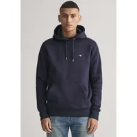 GANT Reg Shield Kapuzenpullover Evening Blue 2XL