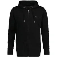 GANT REGULAR SHIELD FULL ZIP HOODIE Herren Schwarz M