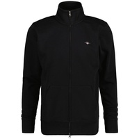 GANT Herren Sweatjacke - Schwarz XXL