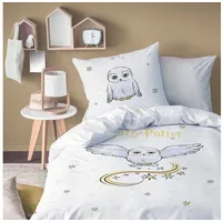 MTOnlinehandel Harry Potter Bettwäsche 135x200 + 80x80 - Eule