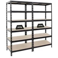 Proregal Mega Deal 2x Schwerlastregal Giant Tiger HxBxT 200x90x60cm,