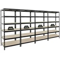 Proregal Mega Deal 4x Schwerlastregal Giant Tiger HxBxT 200x90x60cm,