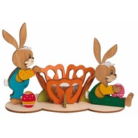 Drechslerei Kuhnert Gmbh Kuhnert Erzgebirge Bastelset Teelichthalter Osterhasen Paar