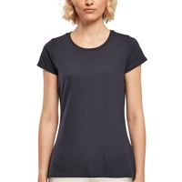 Build Your Brand Damen BB012-Ladies Basic Tee T-Shirt, Navy,