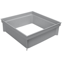 Marley Deutschland Marley Aufsatz 297x297mm für Einlaufschacht 300x300mm Schachtaufsatz