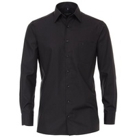CasaModa Businesshemd CASAMODA Businesshemd uni schwarz 53