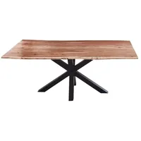 Sam möbel gmbh SAM® Esstisch Baumkante massiv Akazie natur