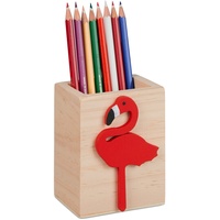Relaxdays Stiftehalter Flamingo,