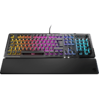 Roccat Vulcan II, schwarz Gaming-Tastatur, roter Schalter (DE, Kabelgebunden),
