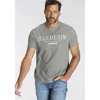 H.I.S. T-Shirt H.I.S, Damen, Gr. M (48/50), grau (grau
