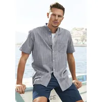 H.I.S. Kurzarmhemd H.I.S, Herren, Gr. XXL (45/46), N-Gr, grau,