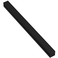 Hewi Wandprofil 950.13.0010DC pulverbeschichtet, 372 mm, schwarz tiefmatt