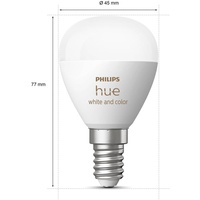Philips hue White & Color Ambiance E14 5,1W 2er-Set
