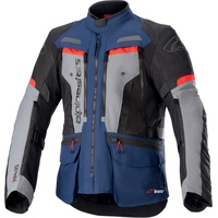Alpinestars Bogota Pro Drystar - Dunkelblau/Schwarz/Grau/Hellrot - L