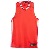 Puma Hoops Team Game ärmelloses T-Shirt Red XL