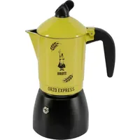 Bialetti Orzo Express 4 Tassen Gelb/Schwarz