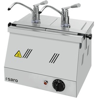 Saro Bainmarie 2X1/6 GN 200 mit Dispenser BM-0216