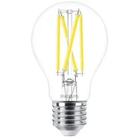 Philips Filament-LED-Lampe, MASTER LEDbulb DimTone, AGL-Form, klar, E27/240V