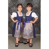 Edelnice Kinder Dirndl royalblau