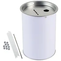 HMF 46000-07 Spendendose 10,0 cm, lichtgrau,