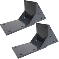 Mendler 2er-Set Dachsparrenadapter für Kassetten-Markise T122 T123, Dachsparren Halterung