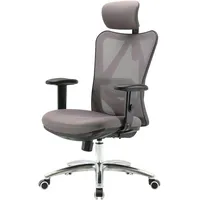 Mendler Bürostuhl HWC-J86, Schreibtischstuhl, ergonomisch, verstellbare Lordosenstütze 150kg belastbar
