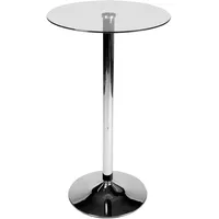 CLP Stehtisch rund 60 x 105 cm Klarglas