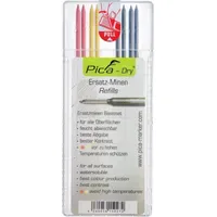 Pica Ersatzminen-Set 4 x graphit, 2 x rot, 2