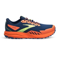 Brooks Divide 4 Damen Navy/Firecracker/Sharp Green 45