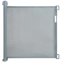Estexo Türschutzgitter Treppenschutzgitter Türgitter Absperrgitter Grau
