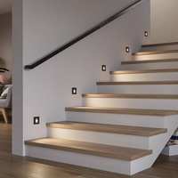 ARCCHIO Neru LED-Einbaulampe Sensor eckig, schwarz