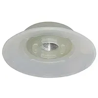 Riegler Flachsauger rund, PFG Ã ̧: 30 mm, Silikon