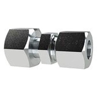 Riegler 159286-RED2520SST Reduzierung, Rohr-Außen-Ø Muffen 25/20 mm, Stahl verzinkt,