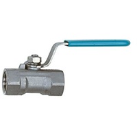 Riegler Edelstahlkugelhahn 1.4408, 1-teilig, kl. Baureihe, G 1/4, DN