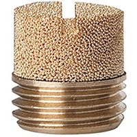 Riegler Sinterbronce-Schalldämpfer, Schlitz, G 1/4, max. 10 bar