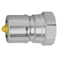 Riegler Stecknippel mit Druckeliminator, Serie B, NW 12,5, G
