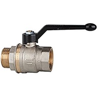 Riegler Kugelhahn, leichte Ausfür, voller Durchg., IG/AG, MS ver.,