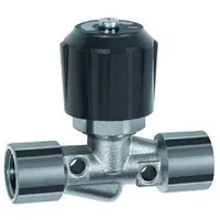 Riegler Nadelventil, Messing vernickelt, IG/IG, Rp 1/4, DN 4