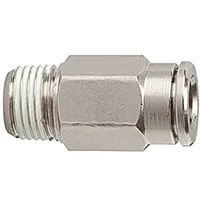 Riegler Gerade Steckverschraubung »metallica«, R 1/8 a., Schlauch- Ø4