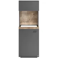 Set One by Musterring Highboard Lancaster Dekor Grau