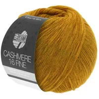 Lana Grossa Cashmere 16 Fine Häkelwolle, 320 m gelb