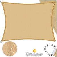 Kesser KESSER® Sonnensegel Sonnenschutz Windschutz HDPE Gewebe wasserabweisend &